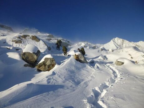 Im hochalpinen Gelände