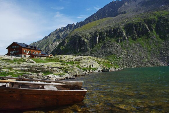 Unterer Wildgerlossee und Zittauer Hütte